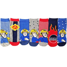 Sam a tűzoltó gyerek zokni 7 db-os 23/26