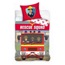 Sam a tűzoltó Rescue Squad ágyneműhuzat 140×200cm, 70x90 cm lakástextília