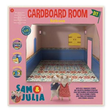 Sam & Julia DIY Karton fürdőszoba – Mouse Mansion plüssfigura