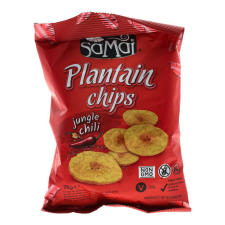 SAMAI PLANTAIN CHIPS CSÍPŐS CHILI 75G előétel és snack
