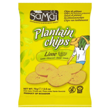 Samai plantain főzőbanán chips lime 70 g reform élelmiszer