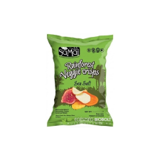 SAMAI RAINF.ZÖLDS.CHIPS TENGERI SÓS 115G 115 g csokoládé és édesség