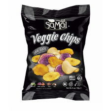  SAMAI Veggie chips tengeri sós 57g Rainforest vegyes zöldség csokoládé és édesség
