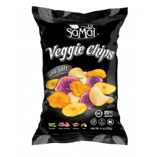 Samai Veggie nagy chips tengeri sós 115g SAMAI Rainforest reform élelmiszer