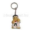 Saman Kulcstartó, karate baba