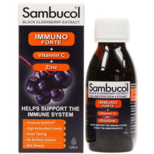 Sambucol fekete bodza Immuno forte, 120ml (3 db) gyógyhatású készítmény