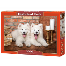  Samoyed kölykök köszönnek 1000 részes puzzle puzzle, kirakós