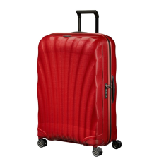 SAMSONITE C-LITE négykerekű közepesen nagy bőrönd 75cm-piros 122861-1198 kézitáska és bőrönd