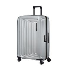 SAMSONITE NUON négykerekű bővíthető közepes bőrönd 69cm-matt ezüst 134400-4052 kézitáska és bőrönd
