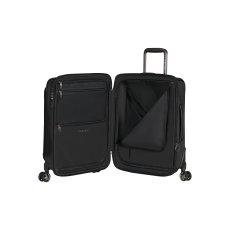 SAMSONITE PRO-DLX 6 Spinner Puhafedeles négykerekű kabinbőrönd - Fekete (148135-1041)
