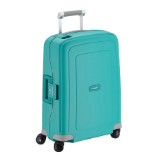 SAMSONITE S'CURE négykerekű aqua blue csatos kabin bőrönd 55 cm 49539-1012 kézitáska és bőrönd