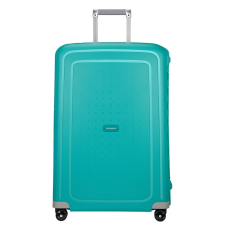 SAMSONITE S'CURE négykerekű aqua blue csatos nagy  bőrönd  75cm 49308-1012 kézitáska és bőrönd