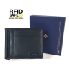 SAMSONITE SPECTROLITE 3.0 , RFID védett fekete aprótartós, csapópántos dollár pénztárca 147841-1041