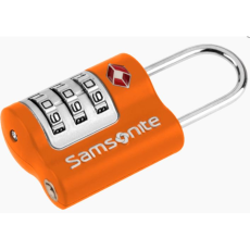 SAMSONITE Travel Accessories számzáras bőrönd lakat narancssárga (U23*96104) (U23*96104)