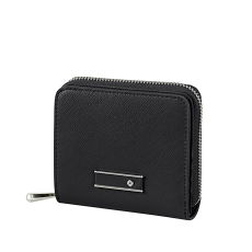 SAMSONITE ZALIA 3.0 kis körzippes, patentos fekete RFID védett női pénztárca 149535-1041