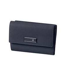 SAMSONITE ZALIA 3.0 közepes, két oldalas sötétkék RFID védett női pénztárca 149539-1265 pénztárca
