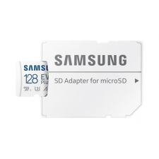Samsung 128 GB MicroSDXC Card  EVO Plus (Class 10, UHS-I U3, A2, V30) memóriakártya