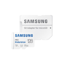 Samsung 128gb microsdxc samsung pro endurance u3 v30 + adapter (mb-mj128ka/eu) memóriakártya