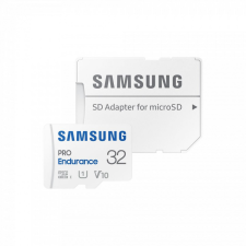Samsung 32GB microSDHC Class10 U1 V10 PRO Endurance + adapterrel memóriakártya
