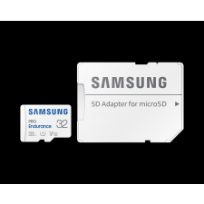 Samsung 32GB PRO Endurance microSDHC UHS-I CL10 Memóriakártya + Adapter memóriakártya