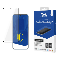 Samsung 3mk hibrid üveg FlexibleGlass Edge Samsung Galaxy S20 Ultra fekete kerettel mobiltelefon kellék