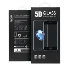 Samsung 5D Full Glue edzett üveg - Samsung Galaxy A14 4G / A14 5G fekete mobiltelefon kellék