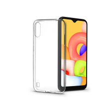 Samsung A015F Galaxy A01 hátlap - Soft Clear - transparent tok és táska