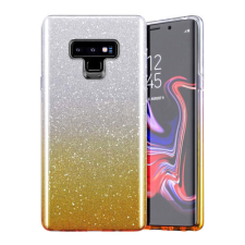 Samsung A022/M022 Galaxy A02/M02, Szilikon tok, Bling (Csillámos), arany tok és táska