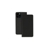 Samsung A166 A16 5G, Oldalra nyíló flip tok, Smart, fekete