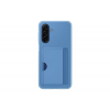 Samsung A17 kártyatartós hátlap, Kék (EF-OA176TLEG)