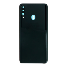 Samsung A207 Galaxy A20S, Akkufedél, (kamera plexi), fekete mobiltelefon, tablet alkatrész