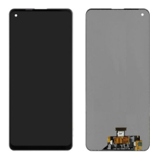 Samsung A217 Galaxy A21S, LCD kijelző érintőplexivel, fekete mobiltelefon, tablet alkatrész
