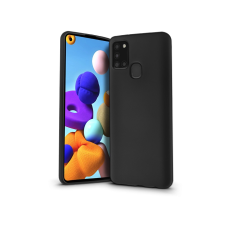  Samsung A217F Galaxy A21s szilikon hátlap - Soft Premium - fekete tok és táska