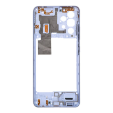 Samsung A325 Galaxy A32, LCD keret, lila mobiltelefon, tablet alkatrész