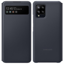 Samsung A426 Galaxy A42 5G S-View gyári fekete okos könyvtok tok és táska