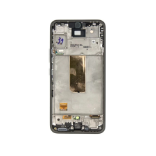 Samsung A546B Galaxy A54 5G kompatibilis LCD kijelző + érintő kerettel szürke mobiltelefon, tablet alkatrész