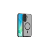 Samsung A576 Galaxy A57 5G, Szilikon tok, Matt MagSafe, fekete