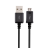 Samsung adatkábel (microUSB, 85cm) FEKETE