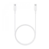 Samsung adatkábel (Type-C - Type-C, 5A, 100W, EP-DN975, gyorstöltő, 100cm) FEHÉR