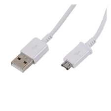 Samsung adatkábel (USB - microUSB, 150cm, töltés funkció) FEHÉR kábel és adapter