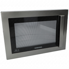 Samsung Ajtó, komplett (inox, eredeti) SAMSUNG mikrohullámú sütő beépíthető gépek kiegészítői