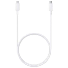 Samsung C-to-C kábel, (5A), Fehér kábel és adapter