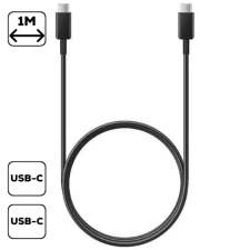 Samsung C-to-C kábel, (5A), Fekete kábel és adapter