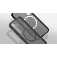 Samsung Capella Samsung Galaxy S25 MagSafe Telefon tok - Fekete / Ezüst tok és táska