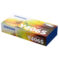 Samsung CLT-Y406S Y toner, eredeti, sárga, 1.0k nyomtatópatron & toner