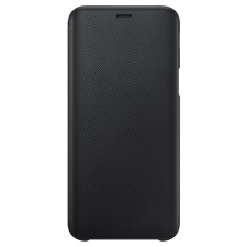Samsung EF-WJ600 oldalra nyitható tok Samsung Galaxy J6 fekete tok és táska