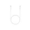Samsung EP-DA705BW Type-C / Type-C töltő- és adatkábel 1m 3A fehér