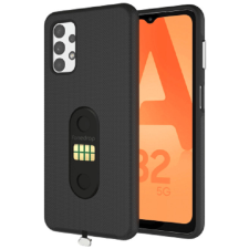 Samsung FoneDrop Pogo Samsung A025G Galaxy A02S mágneses tok vezeték nélküli töltéshez fekete tok és táska