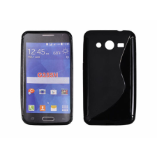 Samsung G355 Galaxy Core 2, Szilikon tok, S-Case, fekete tok és táska