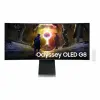 Samsung G85SD számítógép monitor 86,4 cm (34") 3440 x 1440 pixelek UltraWide Quad HD OLED Ezüst